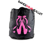 Dancewear Ballet Bag With Ballet Pointe Shoe Print